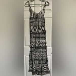 Ark & Co Monogramed Open Back Maxi